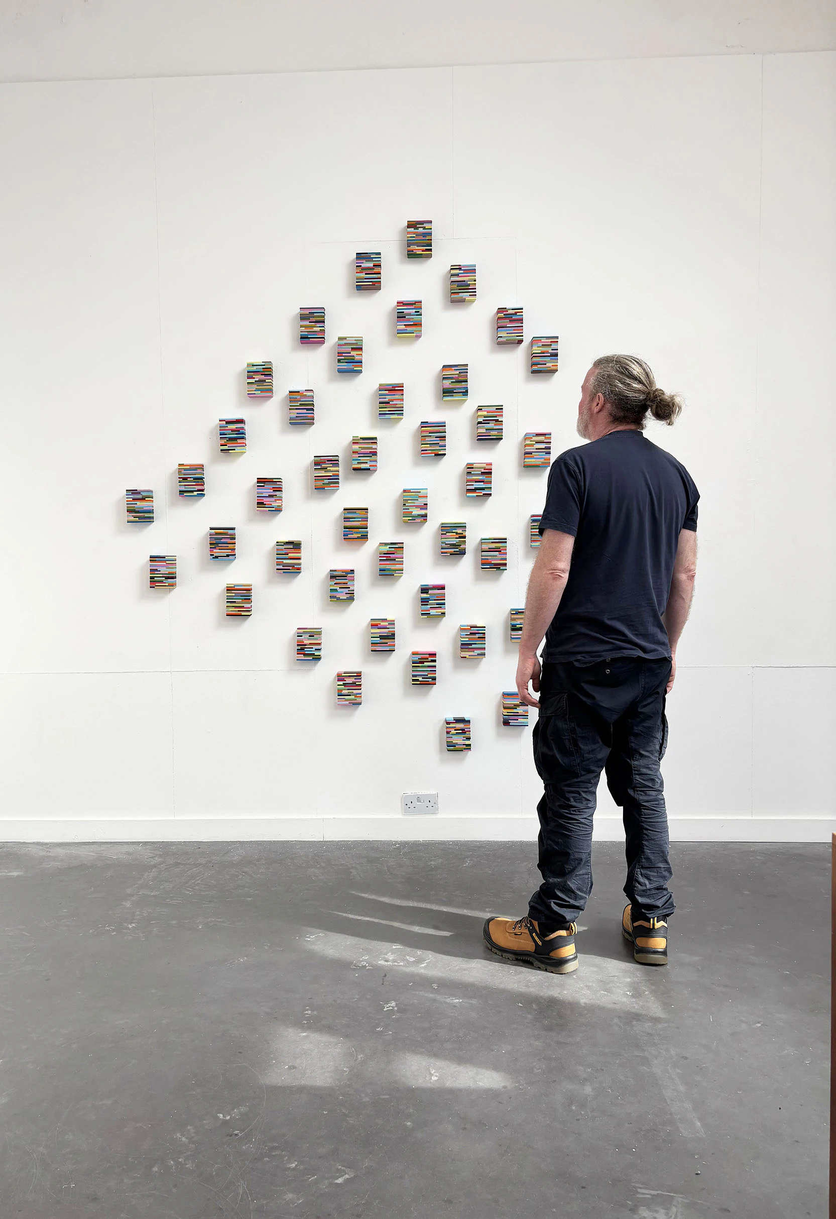 Linked, Mary O'Connor, Ballinglen Arts Foundation 2025 Co Mayo, Visual Artist, Sculpture, painting, silkscreen printing, Irish artist