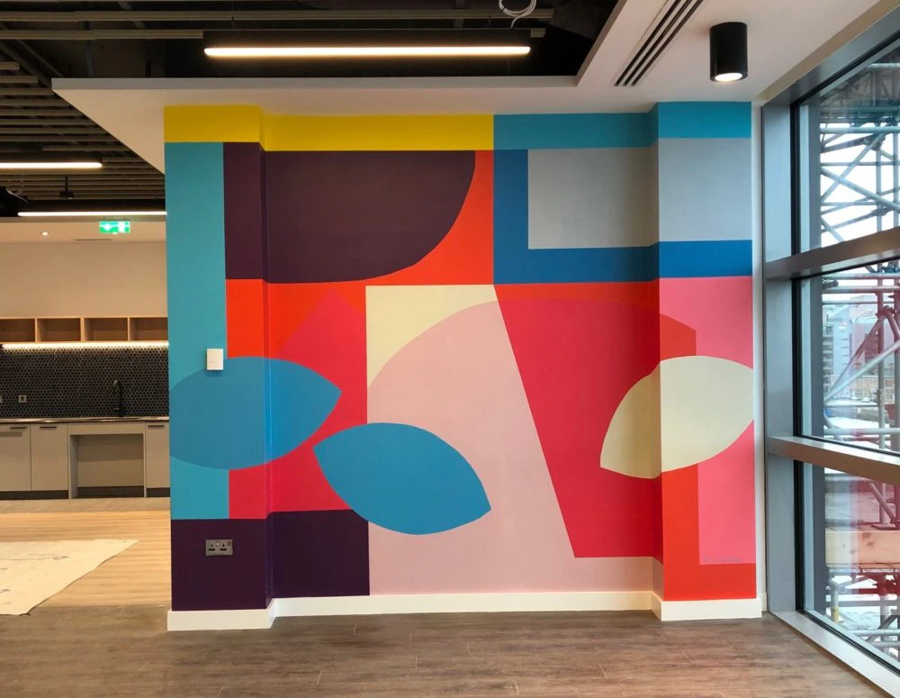 2 Mary O'Connor Wall Mural Capitl Dock 4th floor