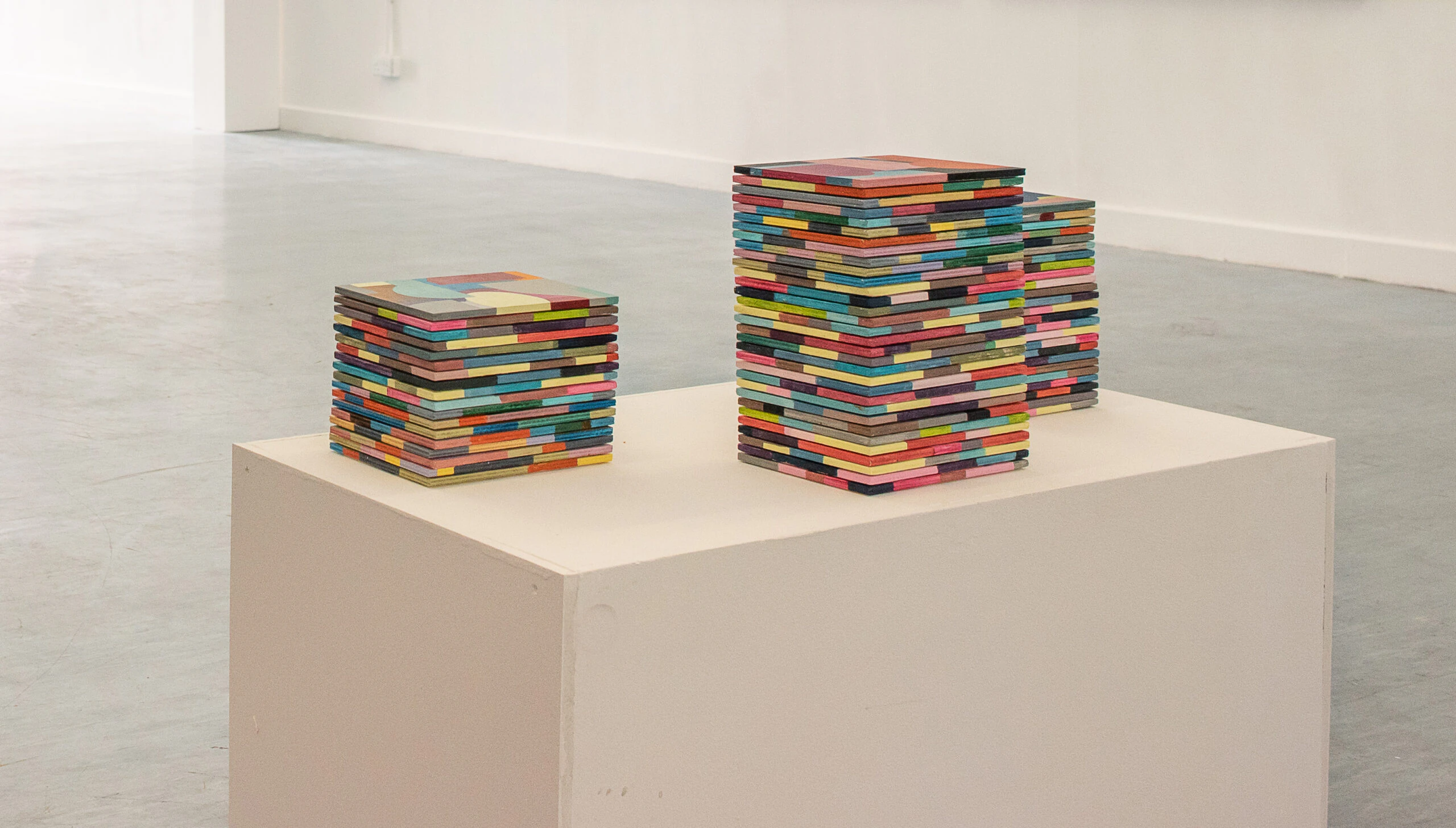 Stacks III, Mary O Connor Irish Artist, Dublin, Ireland Stack project, painter printmaker