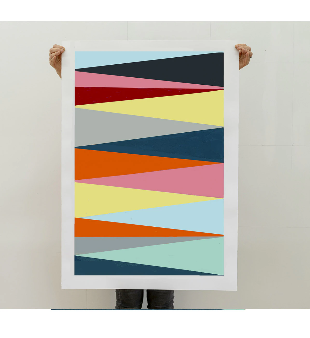 141dpi Paintbox II, Mary O'Connor, Limited edition silk screen print, Visual Artist, Painting, Sculpture, Dublin, Ireland