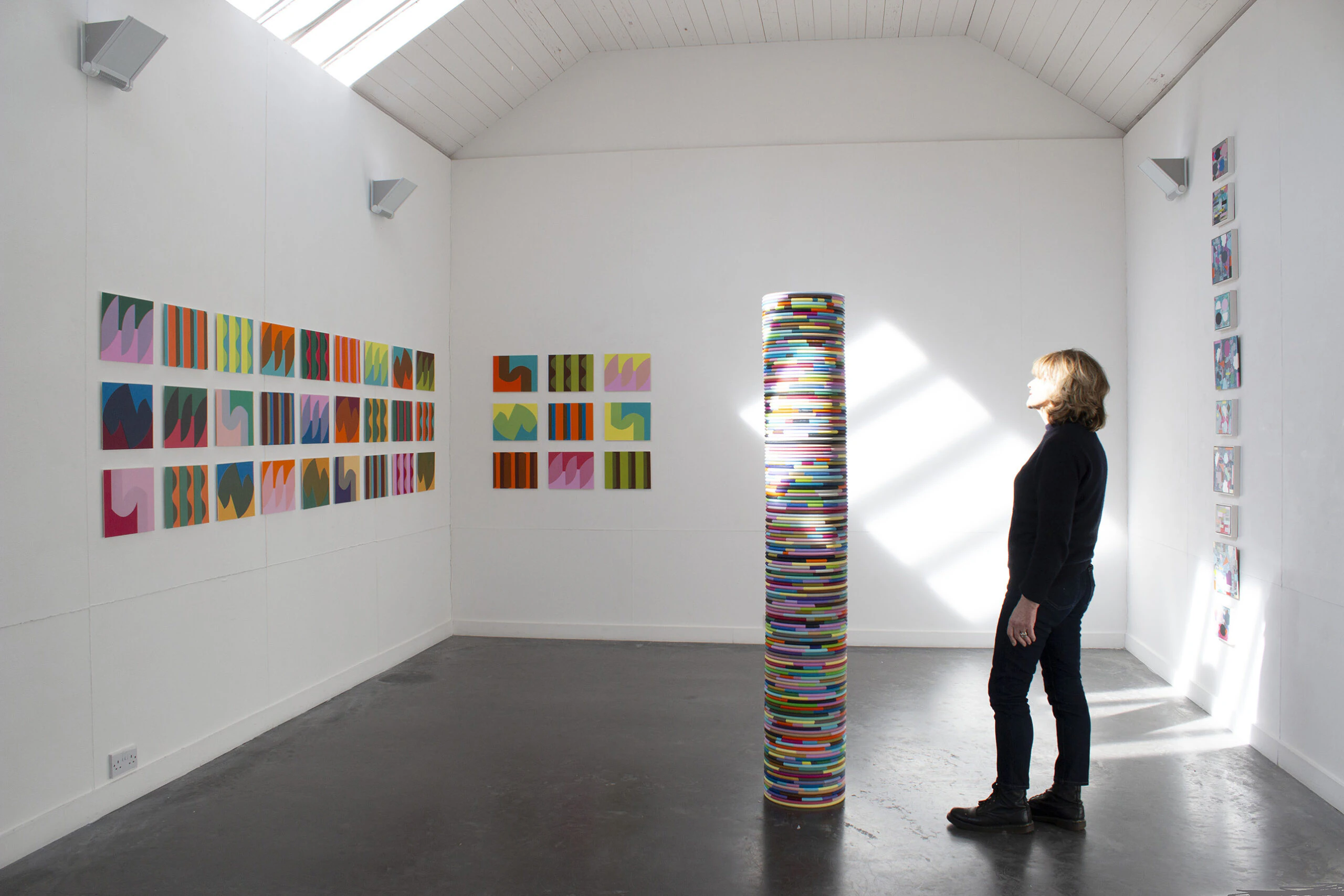 Linked, Mary O'Connor, Ballinglen Arts Foundation 2025 Co Mayo, Visual Artist, Sculpture, painting, silkscreen printing, Irish artist