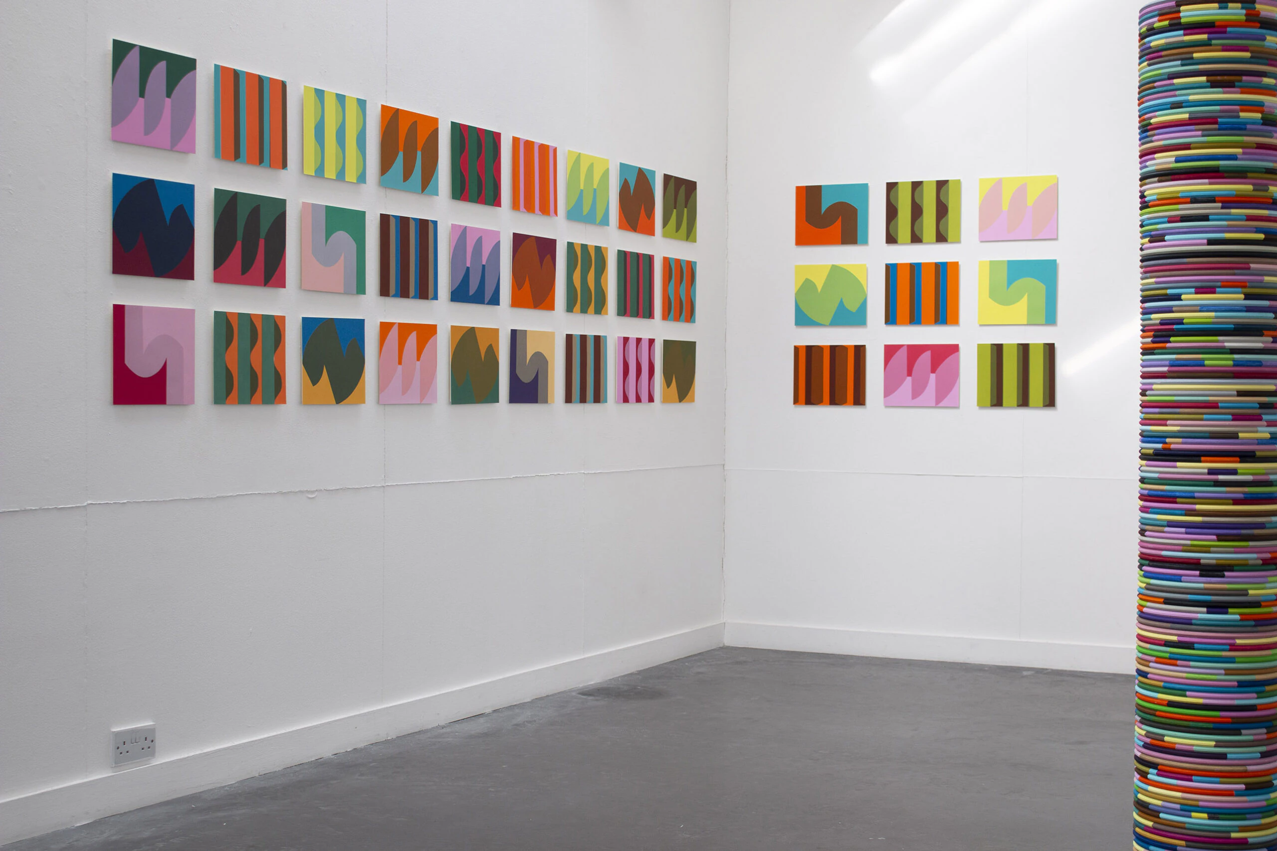 Linked, Mary O'Connor, Ballinglen Arts Foundation 2025 Co Mayo, Visual Artist, Sculpture, painting, silkscreen printing, Irish artist