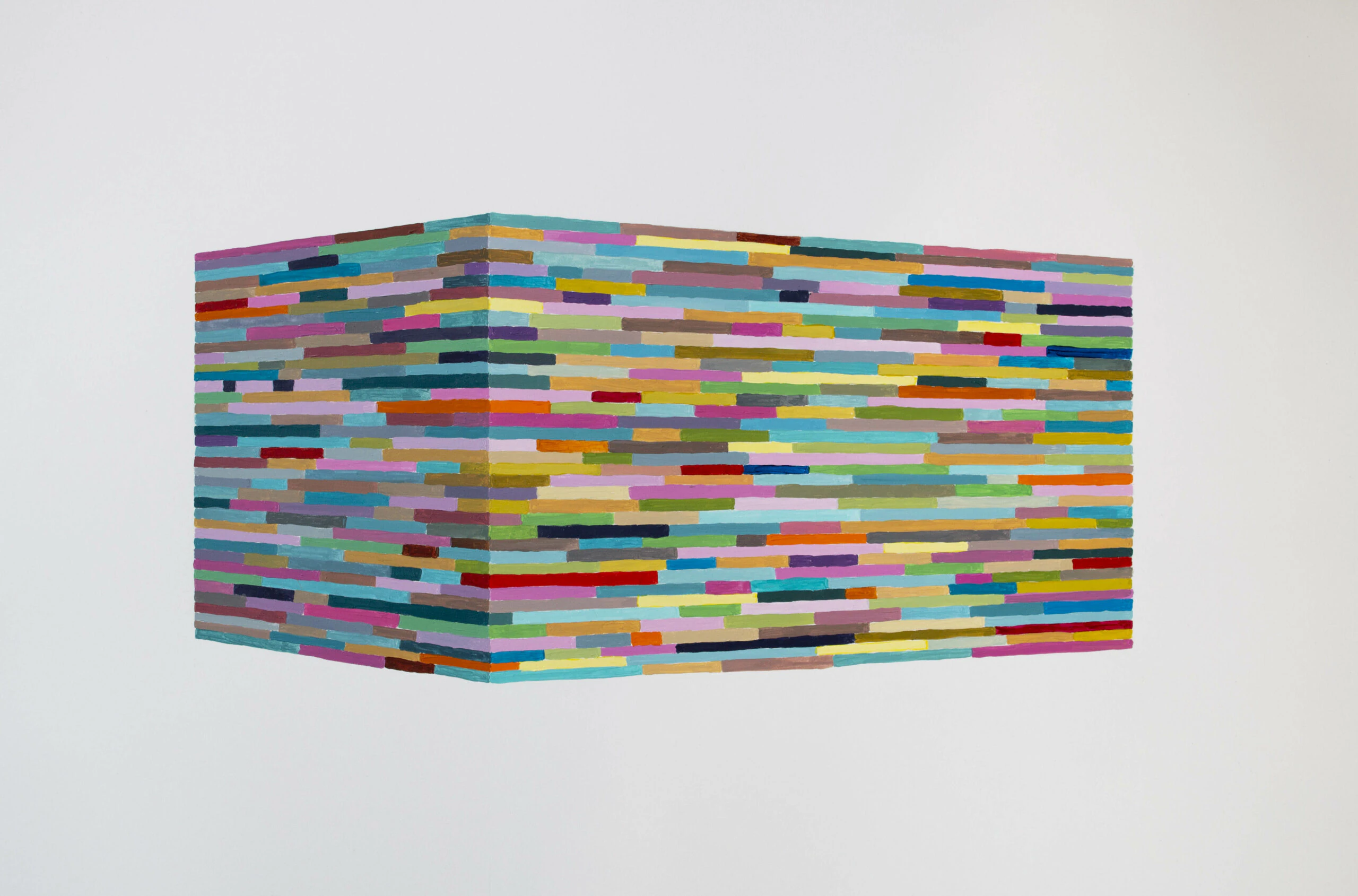 5. 'Painting of Stacks on paper I' on Fabriano 300g Mary O'Connor 50cm h x 70cm w