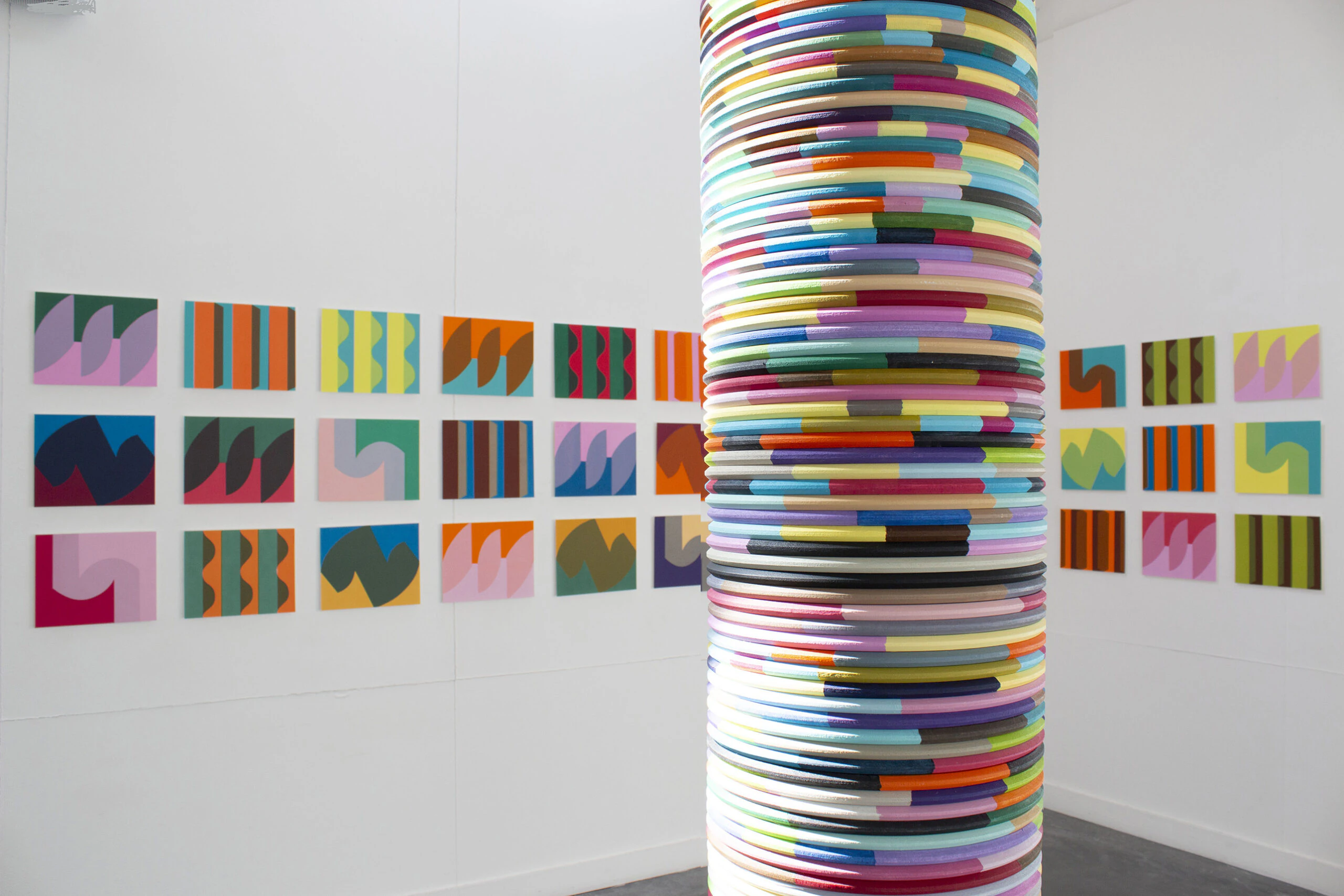 Linked, Mary O'Connor, Ballinglen Arts Foundation 2025 Co Mayo, Visual Artist, Sculpture, painting, silkscreen printing, Irish artist