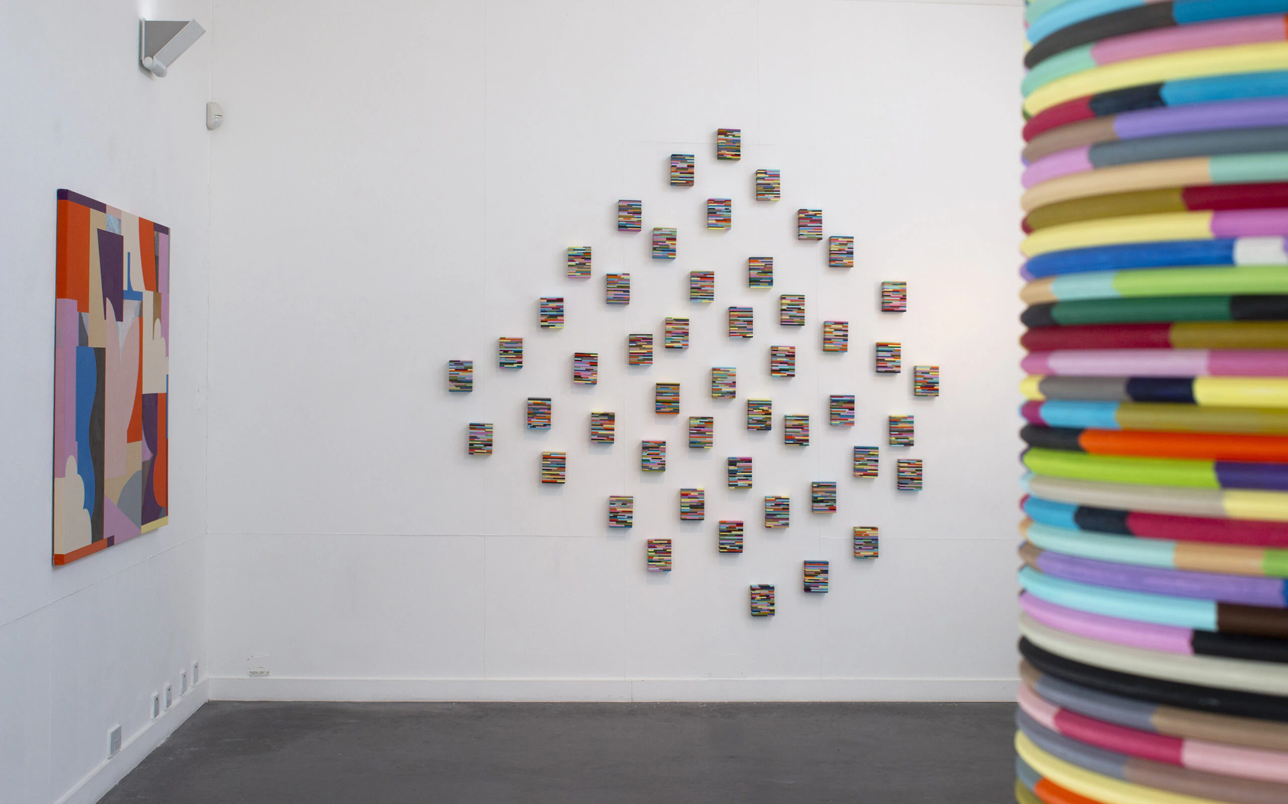 Linked, Mary O'Connor, Ballinglen Arts Foundation 2025 Co Mayo, Visual Artist, Sculpture, painting, silkscreen printing, Irish artist