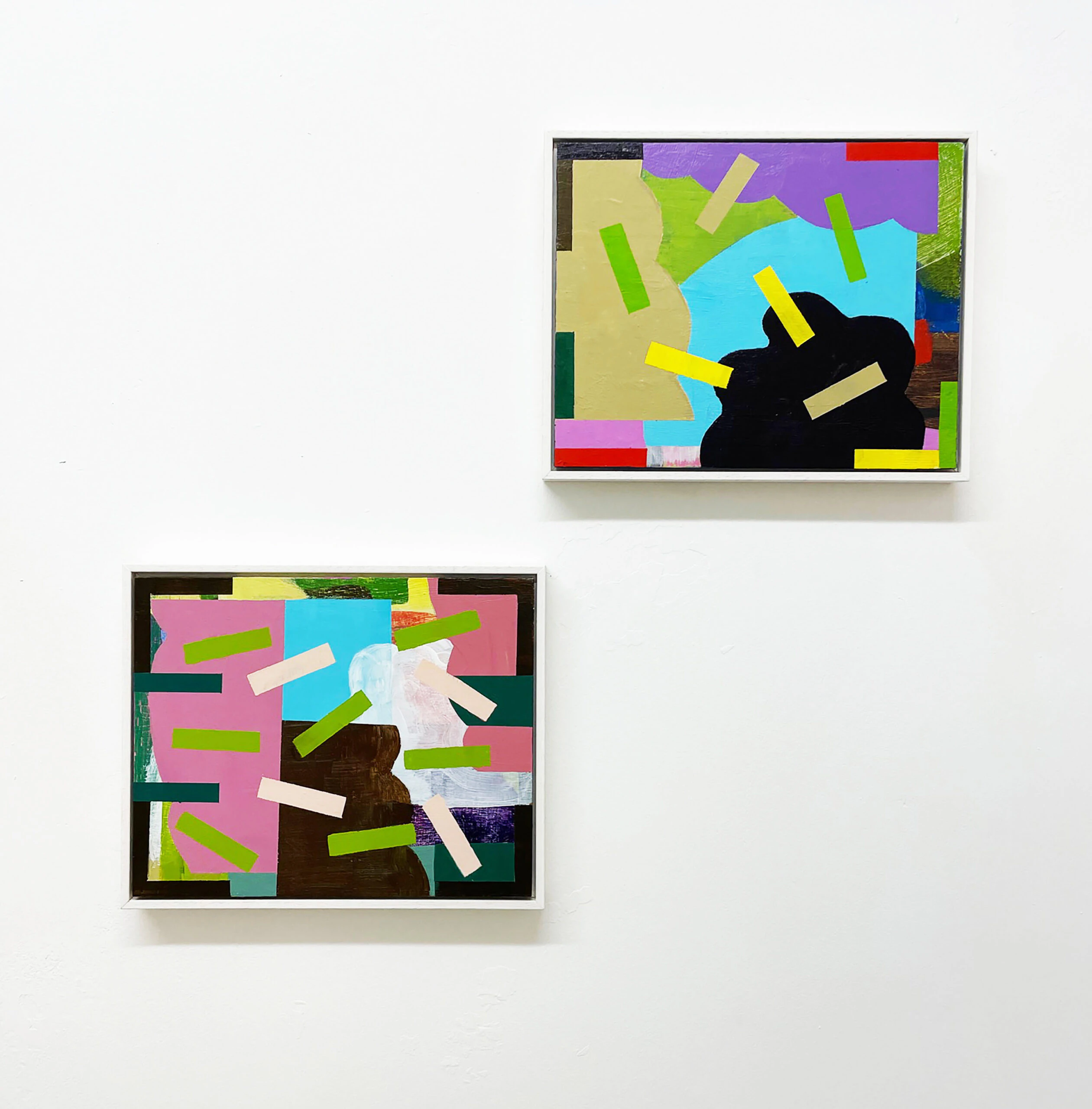 Rise and Fall Mary O'Connor, Paintings on panel, 20cm h x 25cm w, Visual Artist, Dublin Ireland
