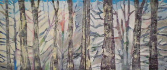 Akbulak, a painting by Mary O'Connor