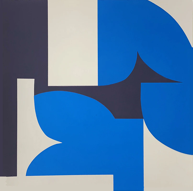 141 Bliss II Mary O'Connor, Limited edition silk screen print, Visual artist, Contemporary art, painter, Sculpture, Dublin, Ireland