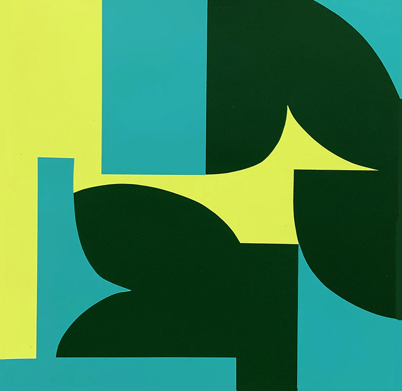 Bliss III Mary O'Connor, Limited edition silk screen print 40 x 40cm, Visual Artist, Dublin, Wexford, Ireland, Handmade, Limited edition, Ireland
