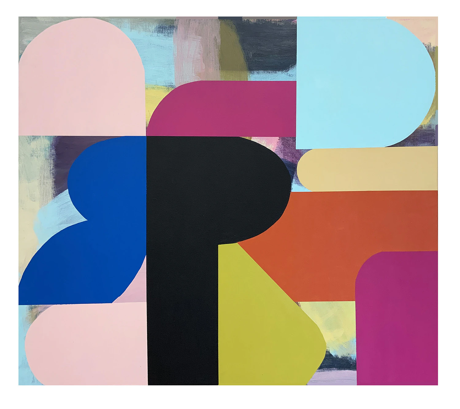 Converse Painting on Linen Mary O'Connor 120cm h x 130cm w