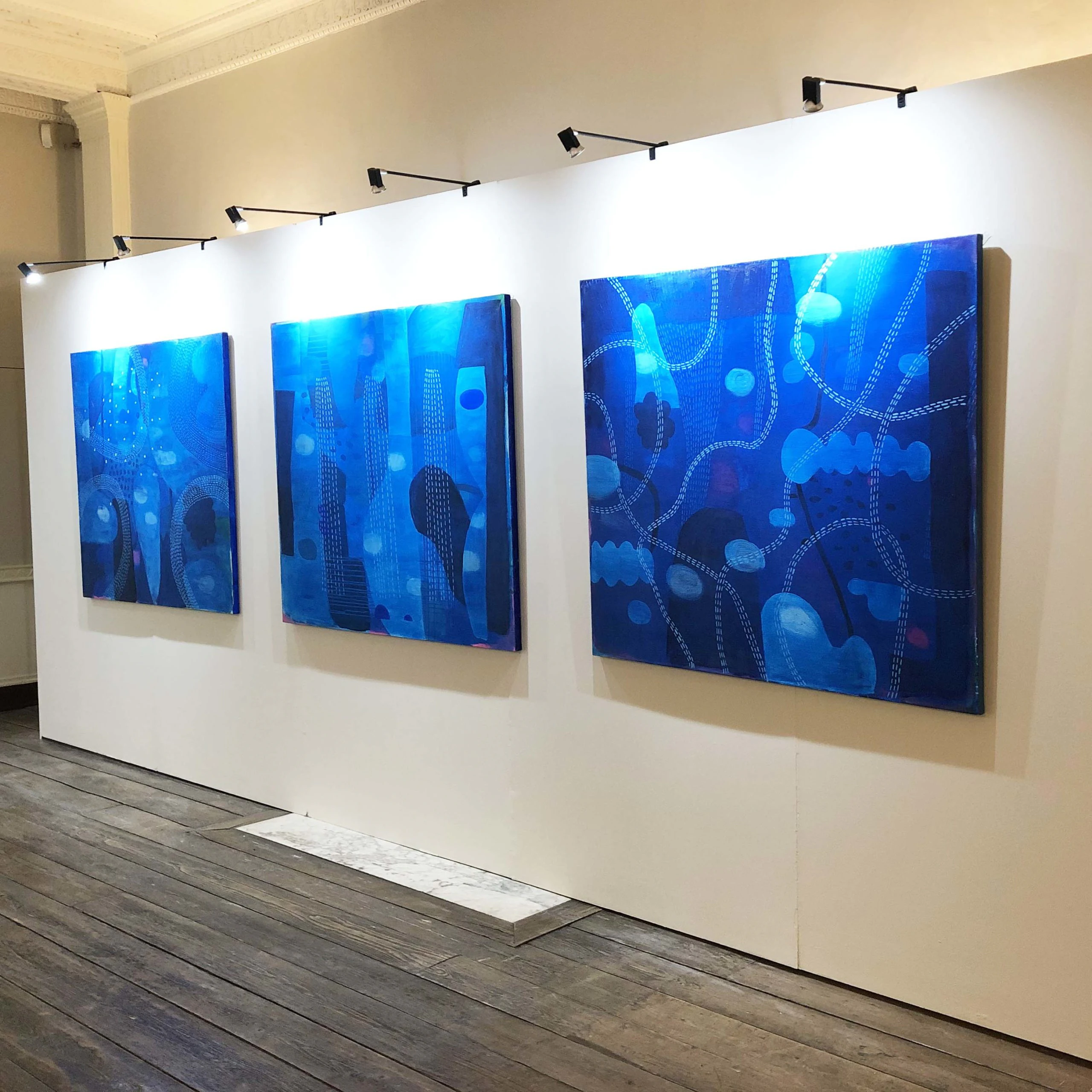 Flux and Flow series a, Mary O'Connor, 120H x 135W Rathfarnham Castle Over Nature 2019