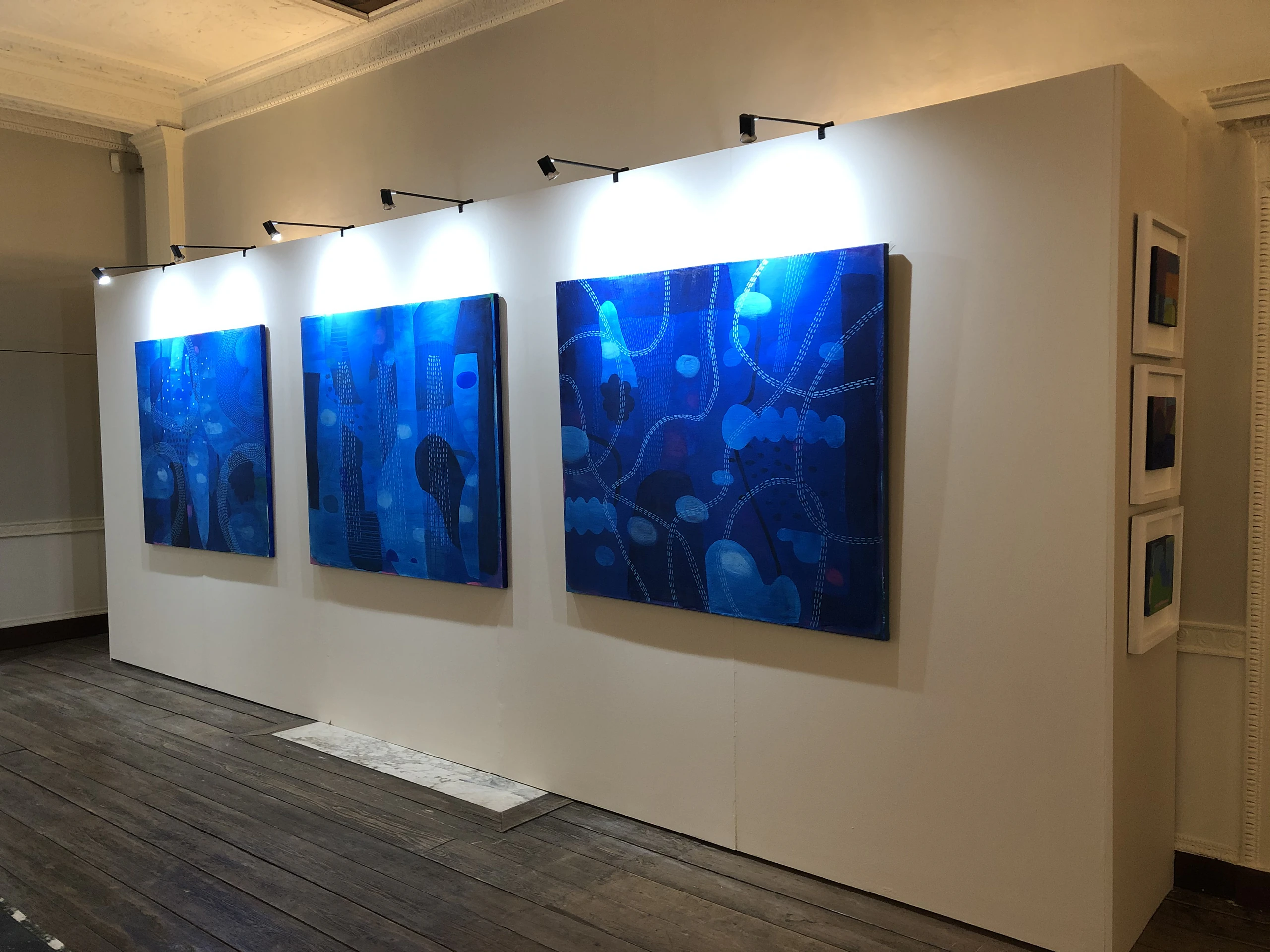 Flux and Flow series by Mary O'Connor Visual Artist at OPW Rathfarnham Castle, Dublin