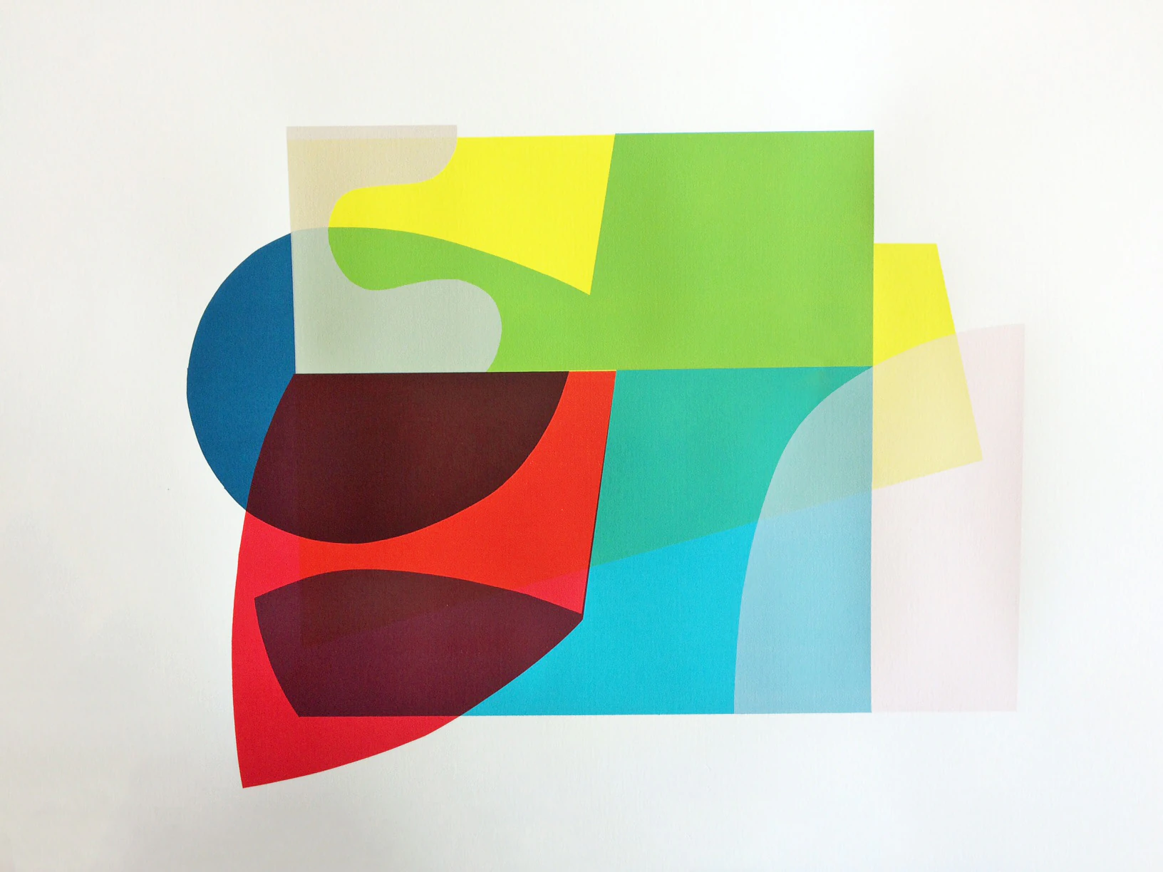 Four seasons in one day, a print by Irish Artist Mary O'Connor at maryoconnorart.com, Ireland