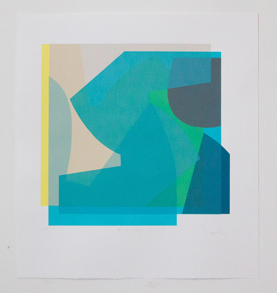 Iceberg II, a print by Irish Artist Mary O'Connor at maryoconnorart.com, Ireland
