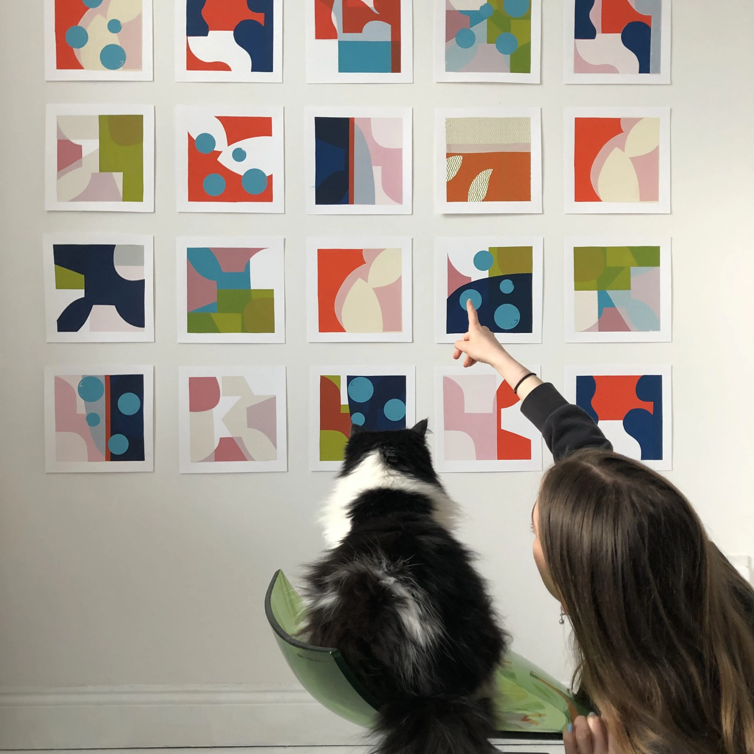 Mary O'Connor, Silk screen printer, Visual artist, Dublin, Ireland