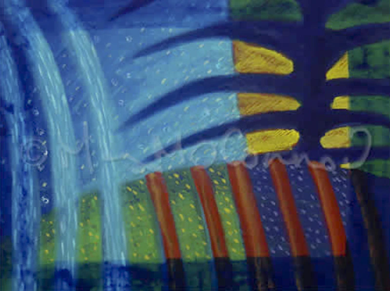 Jungle Deep, a painting by Mary O'Connor
