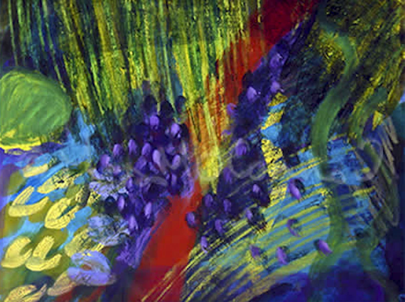 Just as the mist has gone, a painting by Mary O'Connor
