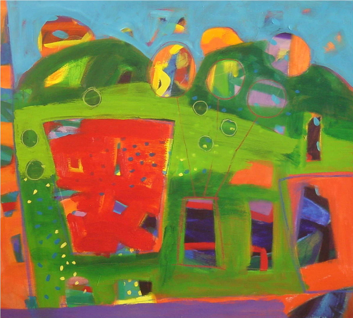 Lazy Summer Days, a painting by Mary O'Connor