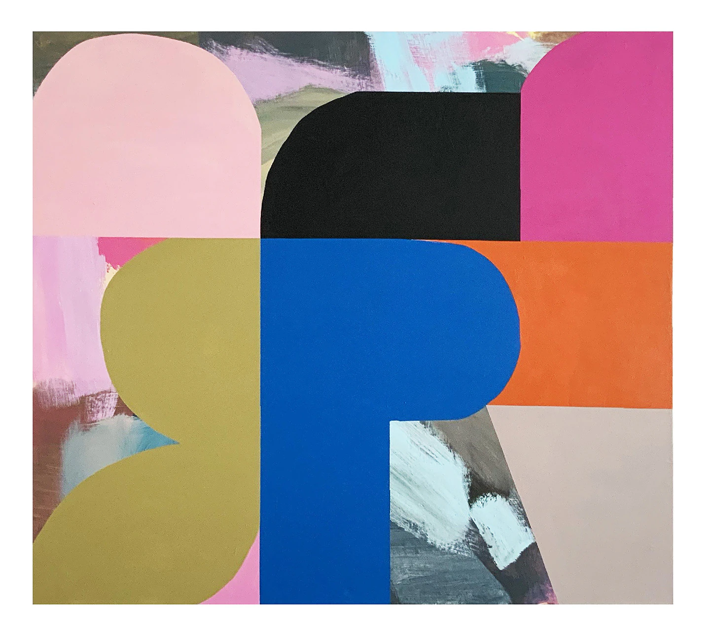 Mary O'Connor Converse II Painting, Visual Artist Wexford, Dublin, Ireland, Silk screen printer
