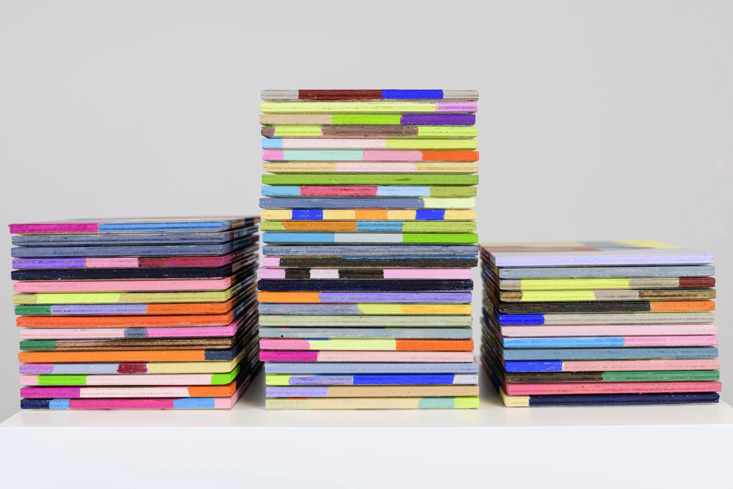 Stacks I,Mary O Connor Irish Artist, Dublin, Ireland Stack project, painter printmaker