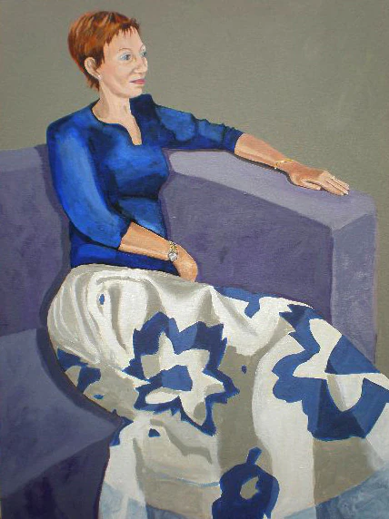 Portrait of Sheryl, a painting by Mary O'Connor