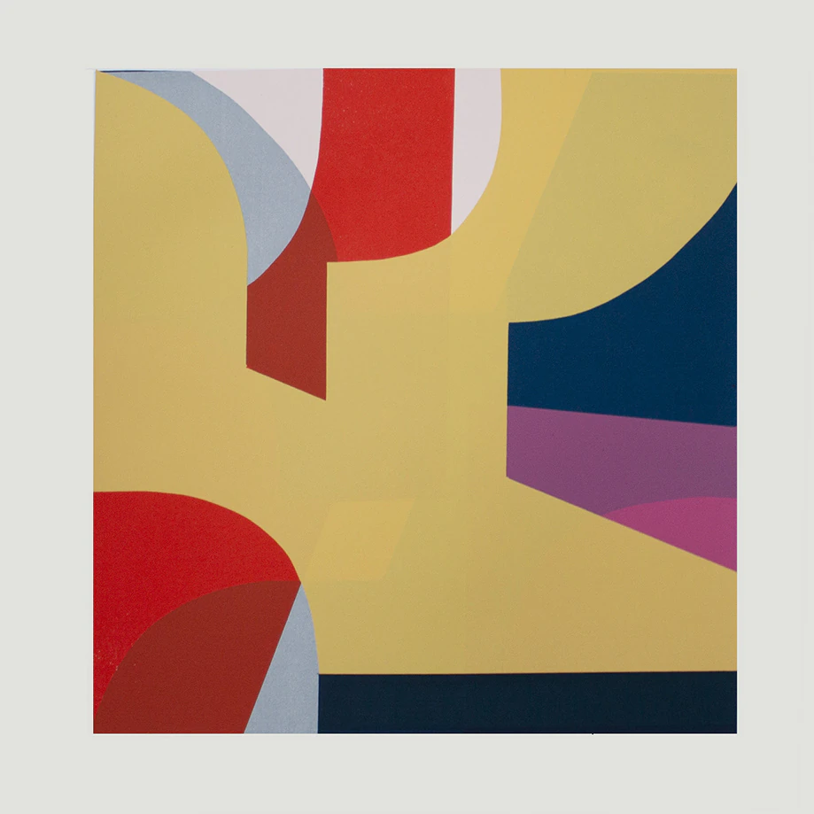 141dpi Triskele Naples 2, Mary O'Connor, Limited edition silk screen print, Visual Artist, Painting, Sculpture, Dublin, Ireland