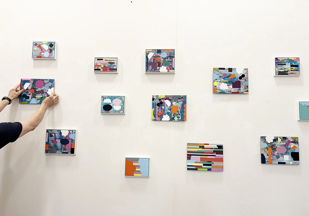 Limerick Museum, Limerick, Solo Exhibition, Mary O'Connor, Visual Artist, Sculpture, Silkscreen printer, Painter, Abstraction, Contemporary Art, Dublin, Ireland
