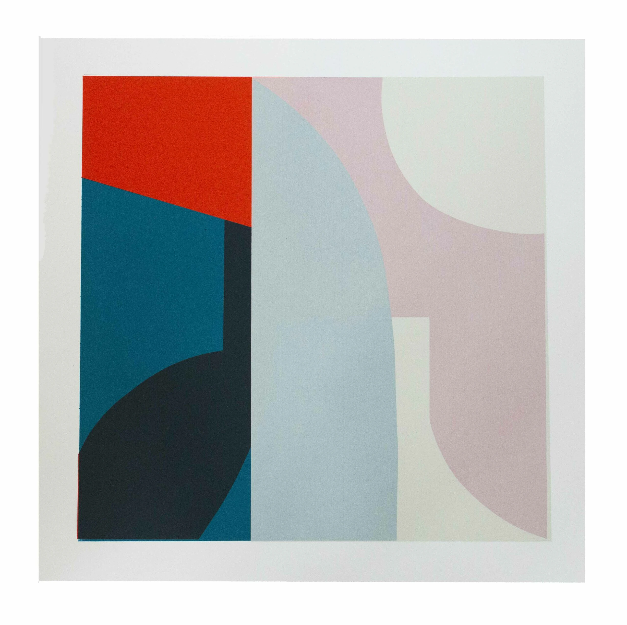 insta Two Freinds One Soul by Mary O'Connor 40cm x 40cm Limited edition on 6 silk screen print