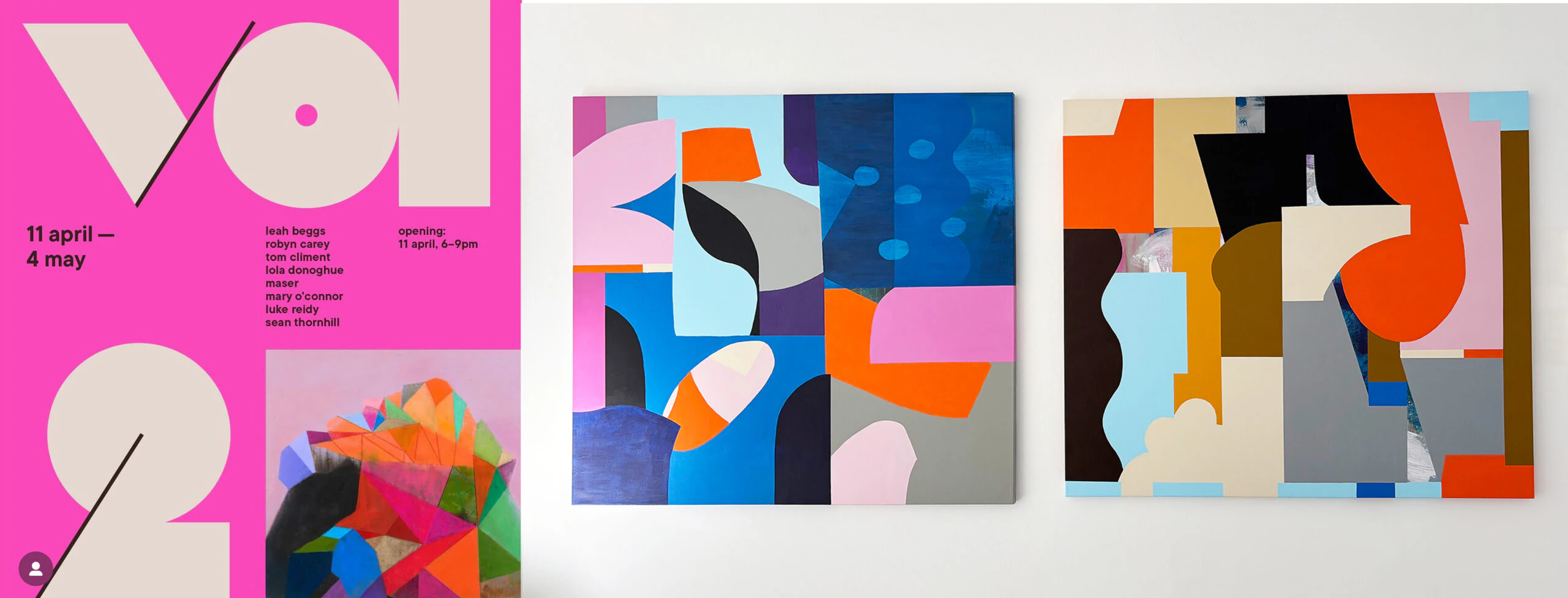 Volume 2, Outset Gallery, Galway, Ireland, Mary O'Connor painting, Visual artist, silkscreen printing, sculpture