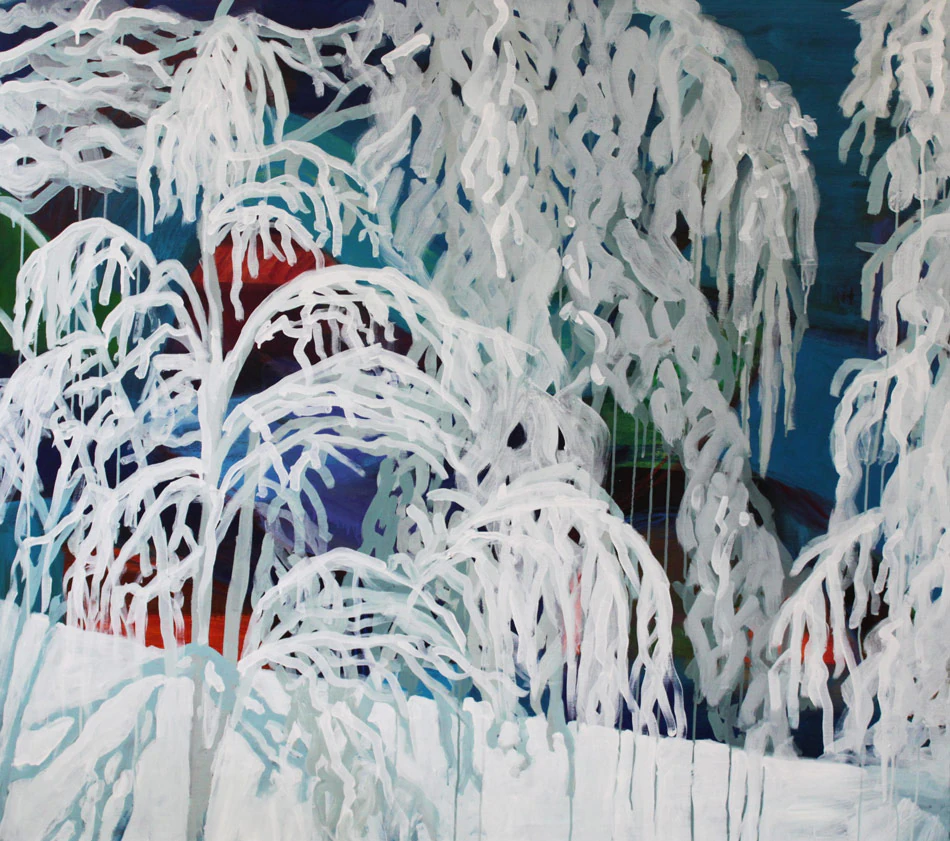 Walking In a Winter Wonderland, a painting by Mary O'Connor